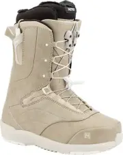 Nitro Crown TLS Women's Snowboard Boots, Sand, W8 MY25