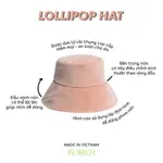 寬邊天鵝絨漁夫帽 - LOLLIPOP HAT KOIKOOI