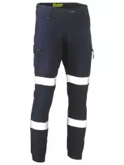 Bisley Flx And Move Taped Stretch Cargo Cuffed Pants (BPC6334T)