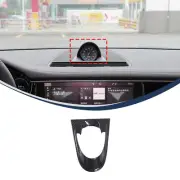 Dry Carbon Car Center Dashboard Clock Base Cover For Porsche Panamera 2017-2023 (for: Porsche)