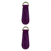 2x Zipper Pulls Pull Strap Fastener Zipper Pullers for Bag Suitcase Clothing