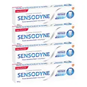 Sensodyne Whitening Repair & Protect With Fluoride Toothpaste 4 x 100g