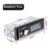 Car Single Din w DAB Stereo Audio MP3 Player Support USB TF Bluetooth AM FM RDS (for: Kia)