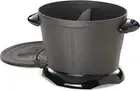 Unique Dual Daddy Deep Fryer Temperature Maintained Non-Stick Fry Pot
