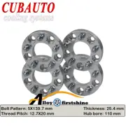4PCS 25mm 5 Stud Wheel Spacer 5x139.7mm 12.7X20 For Suzuki Vitara Samurai Sierra