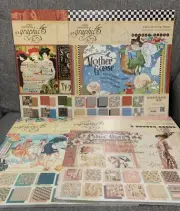 Graphic 45 12 x 12 paper pads (see description for details) 4 total