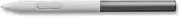 Wacom One Standard Pen (for 2023 Edition Wacom One displays and Tablets), White Front/Gray Rear