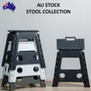 Folding Step Stool Portable Plastic Foldable Multi-Purpose 9'/15' Anti-slip Dot