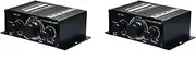 Binxind 2X Power Amplifier Fm Radio Mini Amplifier 400W HiFi Mini HiFi Audio Power Amplifier Audio Amplifier Ak170