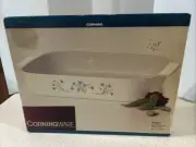CORNING WARE " BLUE DUSK " 4 QT. OPEN ROASTER # 6017720 NIB 1996