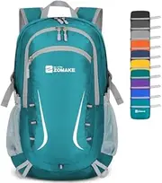 Zomake Foldable Backpack - Lightweight Packable Hiking Packs 35L, Waterproof Daypack for Travel, Outdoor Camping and Daily Use