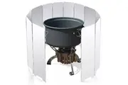 PureQ "Screener" Portable Wind Break [11 Panel - 50cm]