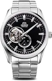 ORIENT(オリエント) Automatic Watch, Mechanical, Made in Japan, Automatic, Open Heart, Black, Watch Orient, Mechanical