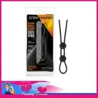Stay Hard | Silicone Double Loop Cock Ring Cock Ball Adjustable Cincher 20cm Tot