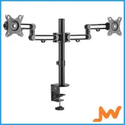 Brateck Premium Aluminium Articulating Dual Monitor Arm