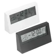 LCD Alarm Clock Transparent Multiuse Large Screen Display Digital Alarm Clock