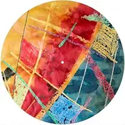 Slipmat Slip Mat Scratch Pad Felt for Any 12" LP DJ Vinyl Turntable Record Player Custom Graphical - Painting 5