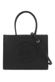TORY BURCH Ella organic tote bag Woman 145612 1 Black