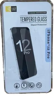 Case Logic Tempered Glass Transparent Screen Impact Protector iPhone 12 Pro