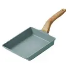 Japanese Omelette Pan Maifan Stone Non-stick Roll Pan Frying Pan With K8T6