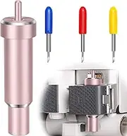 Deep Cut Blade with Hosing 30/45/60 Degree Deep Point Blade Foam Chipboard Leather Cutting Tool Compatible with Explore 3 / Air 2 / Air/One/Maker 3 / Maker(Pink)