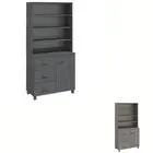 Solid Wood Pine Highboard Home Storage Cabinet "HAMAR"Sideboard Multi Colours vi