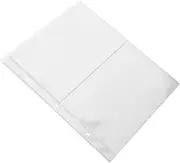 GRIRIW Banknote Sleeves Portable Lightweight Large Capacity Pouches for Stamp Collecting