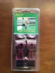 Red GLD Table Soccer Men Player 2 PCS Foosball Replacement 4.25” Tall 1.25” wide