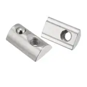 12 x Roll-In Spring M6 T Nut 4040 Series Aluminum Extrusion for 8mm T Slot