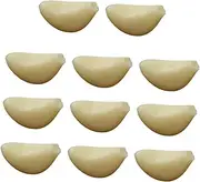 CIYODO 10 Pack Simulation Garlic Artificial Garlic Cloves for Photo Props Holiday Present