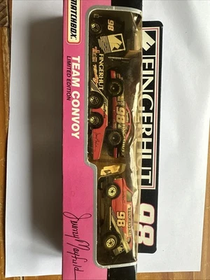 Vintage 1994 Matchbox Fingerhut #98 Jeremy Mayfield Team Convoy NASCAR Truck