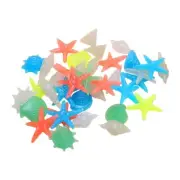 Glow in the Dark Aquarium Rock Pebblesfor Walkway Yard and DIY Decorative Stons