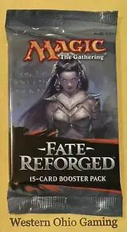 Magic The Gathering Fate Reforged Booster Pack NEW MTG TCG Temporal Trespass Art