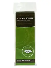 Therm O Web Adhesive Foam Squares - 1 2 in. x 1 2 in. pack of 88