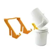 1 Pcs Beekeeping Honey Gallon Bucket Holder Plastic Bracket Rack Frame Grip Lift