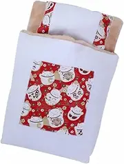 Pet Bed Cooler Small Dog Bed The Sack Dog Beds Medium Mattress Chew Blanket Doll Sack Bed Small Cat Beds Cute Human Vet Bedding for Dogs Doll Crib Red Pp Cotton