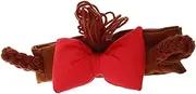 [Ipetboom] Newborn Essentials Bow Headband for Girls Elastic Hair Band Girls Accessories Soft Polyester Headband Decorative Bowknot Hair Bands