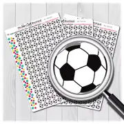 Soccer Ball Planner Stickers for Diary Calendars, Journals and Scrapbooking