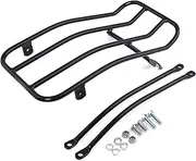 Motorcycle Accessory Solo Seat Rear Luggage Rack Holder Goods for T100 Bobber/Black 17-20 Storage Rack