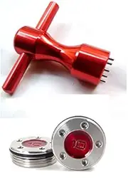 HIFROM Weight Wrench Tool 5 Pin Hole with Weights for Titleist Scotty Cameron California My Girl Golo Newport Kombi Putters