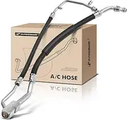 A-Premium A/C Manifold Suction and Discharge Hose Assembly Compatible with Ford E-150 E-350 Econoline Club Wagon E-250 E-350 E-450 E-550 Super Duty