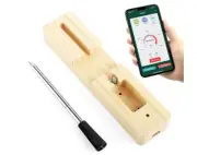 Bluetooth Wireless Meat Thermometer for Grilling with APP Alert, IPX7 Waterproof