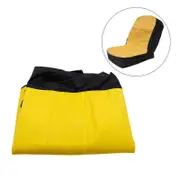 Dustproof Seat Cover Waterproof Riding Lawn Tractor Forklift Accessories Padded yellow