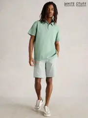 White Stuff Blue Geo Printed Chino Shorts (H15750) | $115