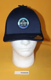 Black Clover BC Live Lucky Blue Golf Hat Cap One Ten 110 Flex Fit NEW T5029