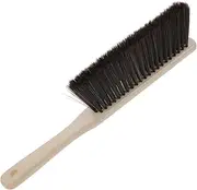 Baluue Portable Laundry Brush Cleaning Brush Bed Brush Collar Brush Wooden Handle Soft Bristles Long Reach for Shoes Floor Bed