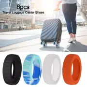 with Silent Sound Suitcase Wheels Protection Cover Luggage