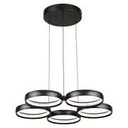 Olympus LED Cluster 5 Lights Black 3CCT - OLYM5PLEDBLK
