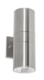 AFX EVYW070418LAJMV Everly 12" Tall 2 Light LED Outdoor Wall - Nickel