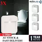 3xBattery Operated LED Wall Stair Lamp Motion PIR Sensor Step Lights Night Light